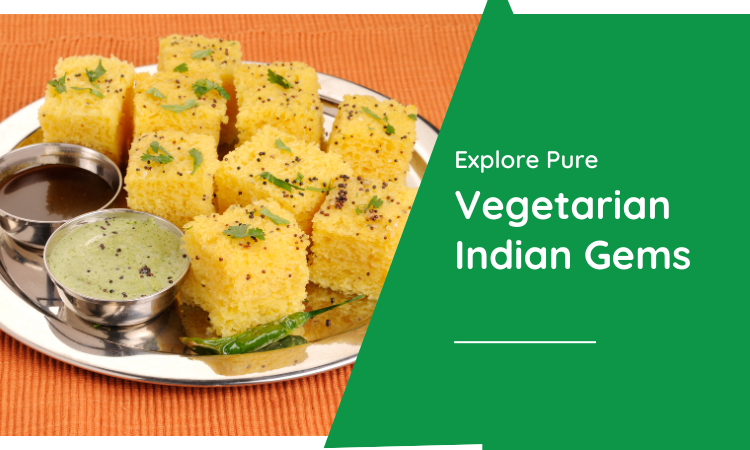 Image of pure vegetarian Indian dish "Dhokla"